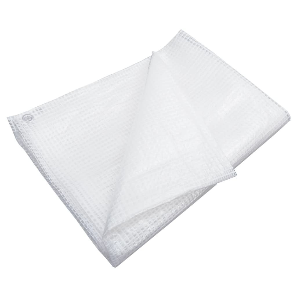 leno-presenning 140 g/m² 6x6 m hvid