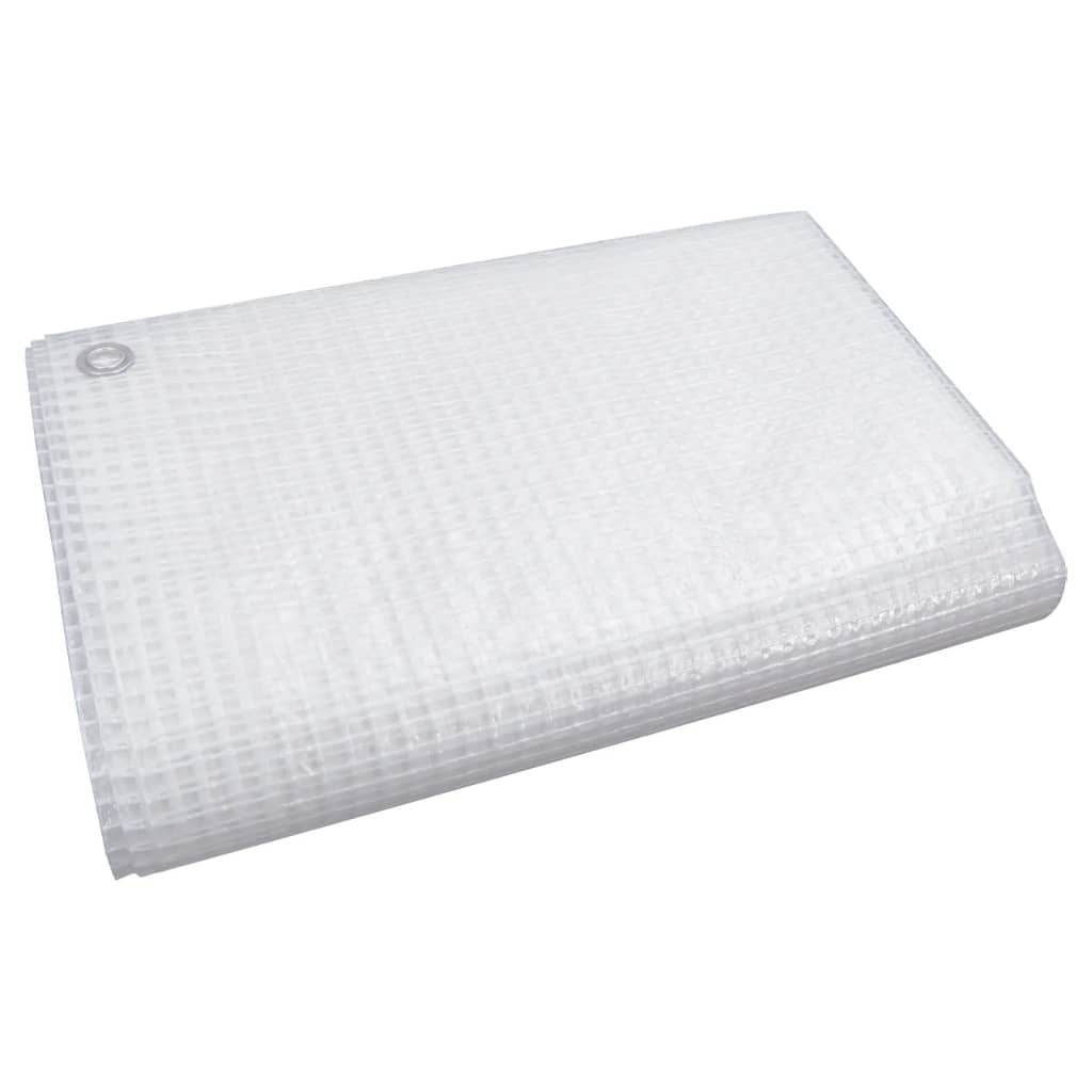 leno-presenning 140 g/m² 6x6 m hvid