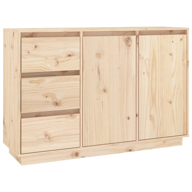 skænk 111x34x75 cm massivt fyrretræ