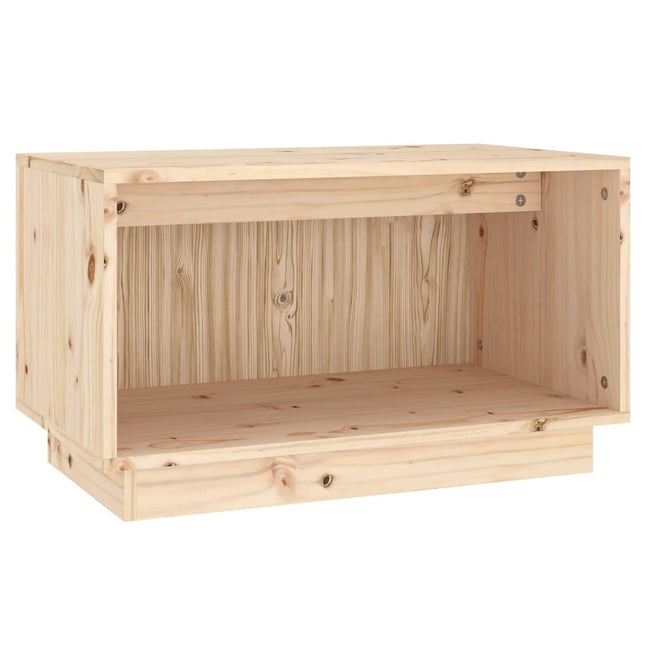 tv-bord 60x35x35 cm massivt fyrretræ