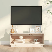 tv-bord 90x35x35 cm massivt fyrretræ