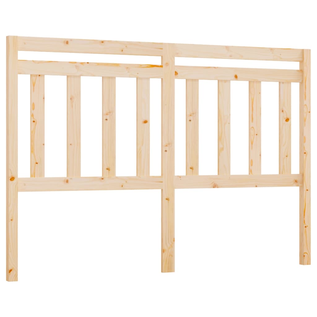 sengegærde 156x4x100 cm massivt fyrretræ