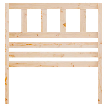 sengegærde 96x4x100 cm massivt fyrretræ