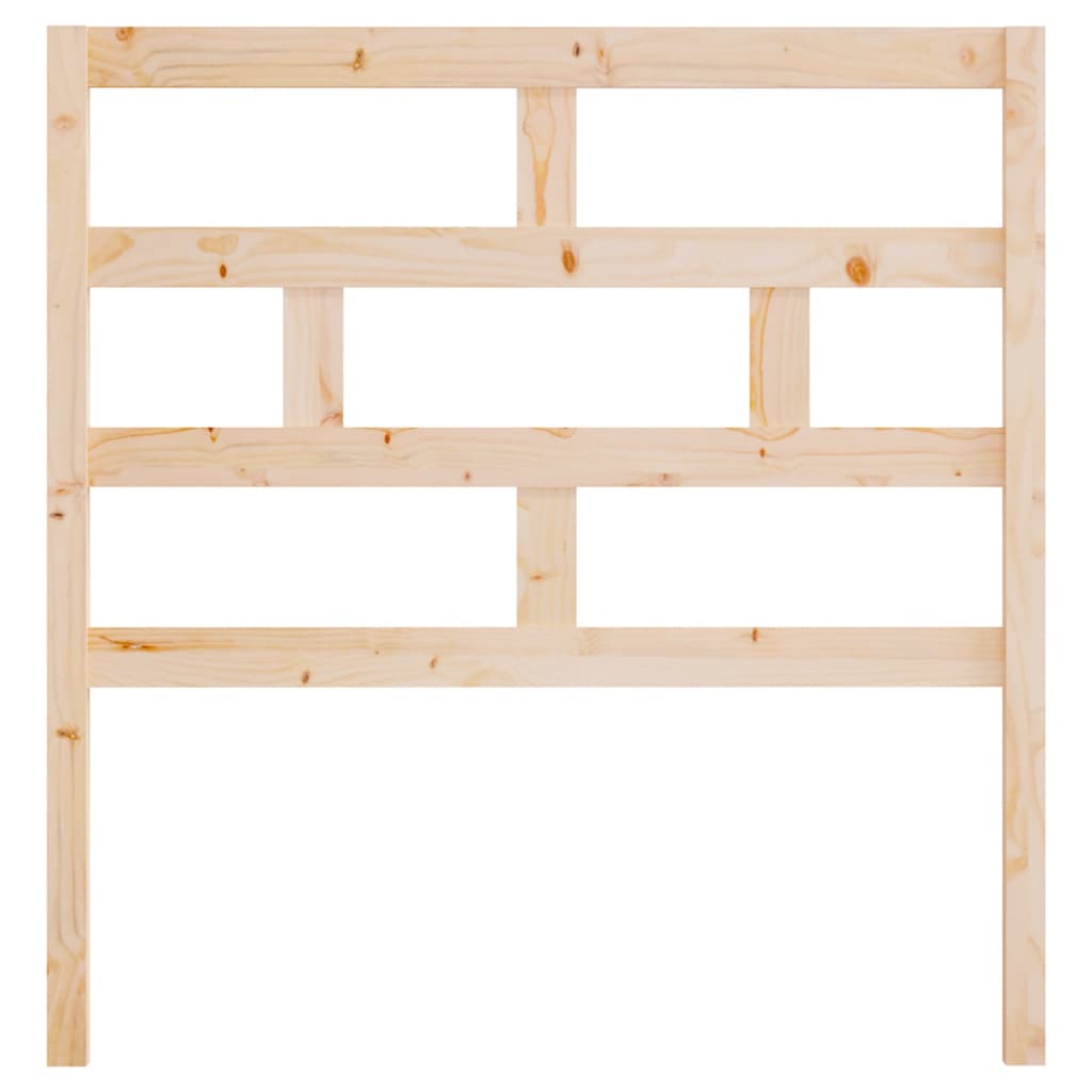 sengegærde 81x4x100 cm massivt fyrretræ