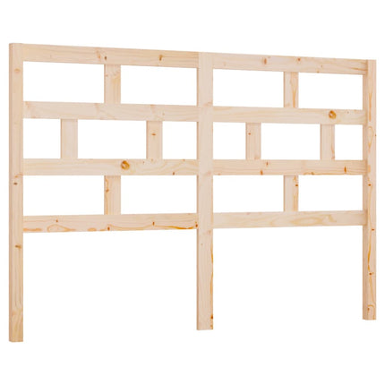sengegærde 141x4x100 cm massivt fyrretræ