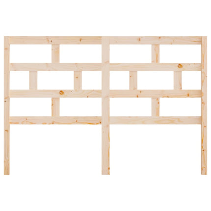 sengegærde 146x4x100 cm massivt fyrretræ
