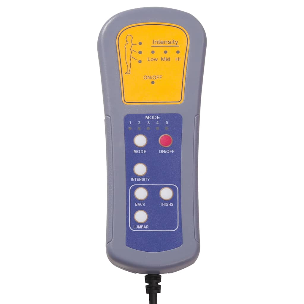 massagestol stof brun