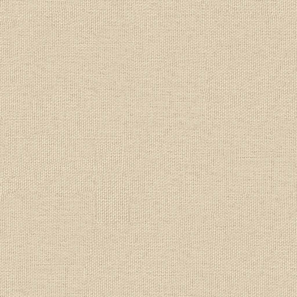 massagestol stof cremefarvet