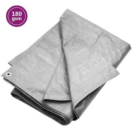 presenning 2x3 m 180 g/m² HDPE grå