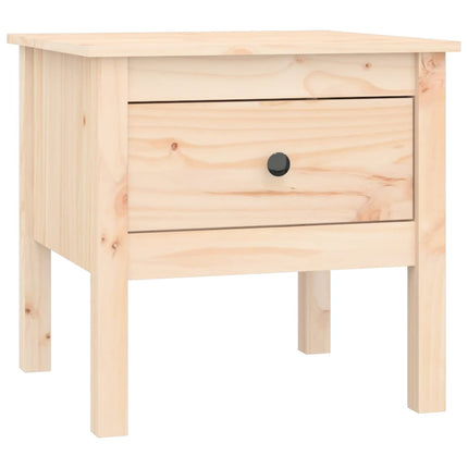 sideborde 2 stk. 50x50x49 cm massivt fyrretræ
