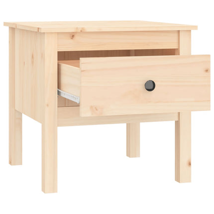 sideborde 2 stk. 50x50x49 cm massivt fyrretræ