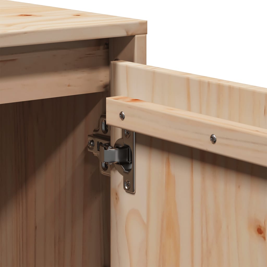 tv-bord 74x35x44 cm massivt fyrretræ