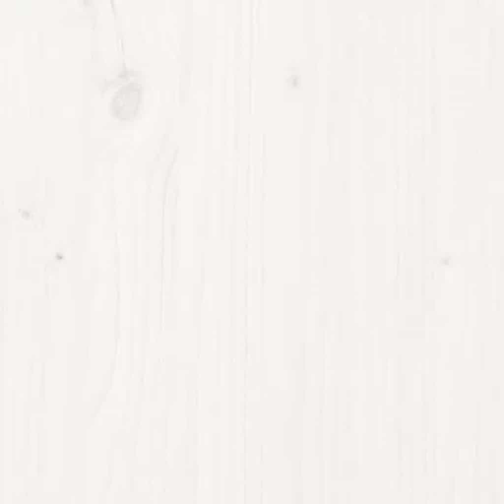 sengeborde 2 stk. 60x34x51 cm massivt fyrretræ hvid