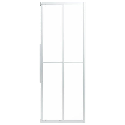 brusekabine 90x70x180 cm matteret sikkerhedsglas