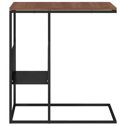sidebord 55x36x59,5 cm konstrueret træ sort