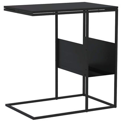 sidebord 55x36x59,5 cm konstrueret træ sort