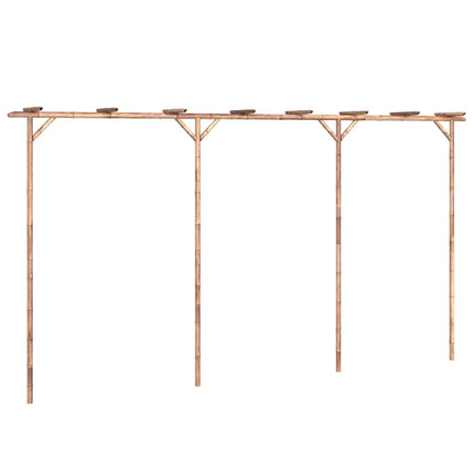 pergola 385x40x205 cm bambus