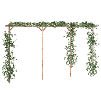pergola 385x40x205 cm bambus