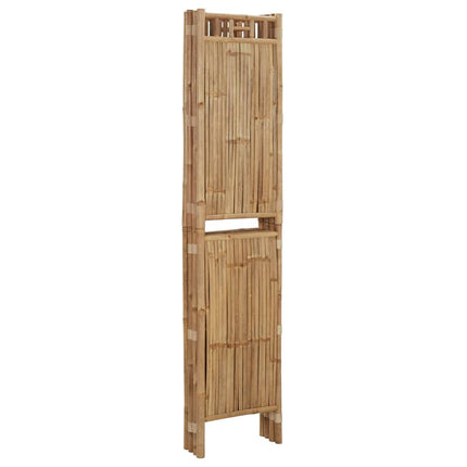 4-panels rumdeler 160x180 cm bambus