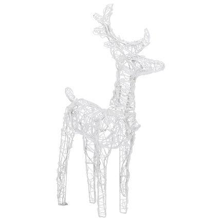 rensdyr og kane julefigur 320 LED'er akryl
