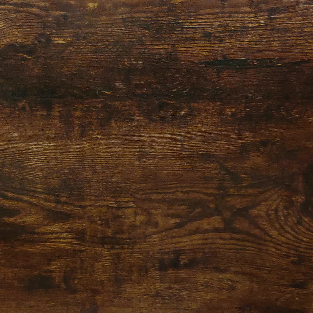 skobænk 103x30x48 cm konstrueret træ røget egetræsfarve