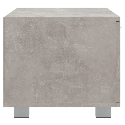 tv-bord 120x40,5x35 cm konstrueret træ betongrå
