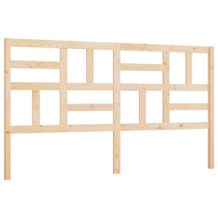 sengegærde 206x4x104 cm massivt fyrretræ