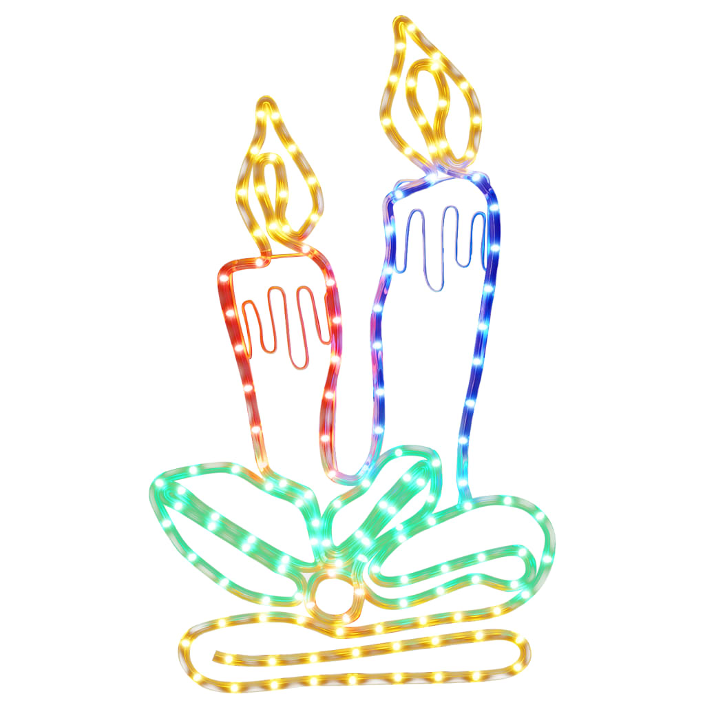 julelys julefigur 144 LED'er 70x42 cm