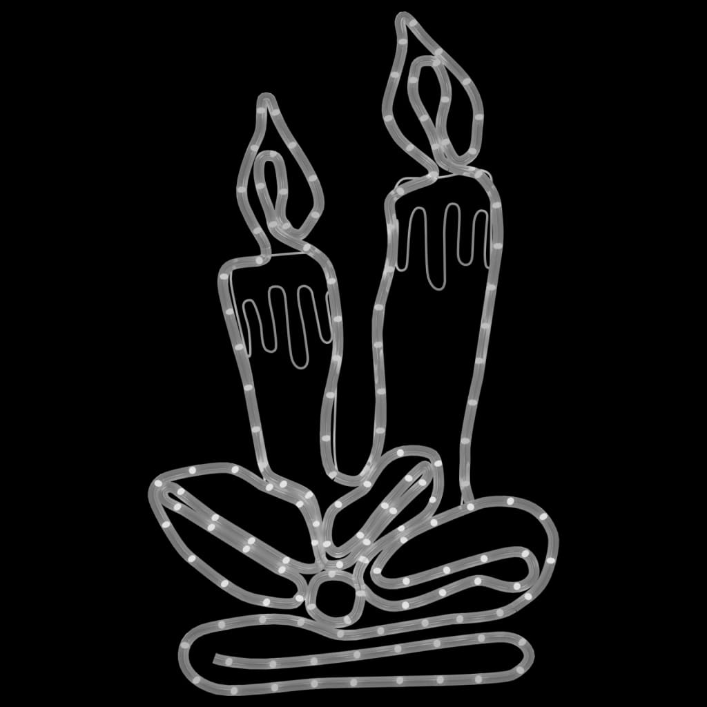 julelys julefigur 144 LED'er 70x42 cm