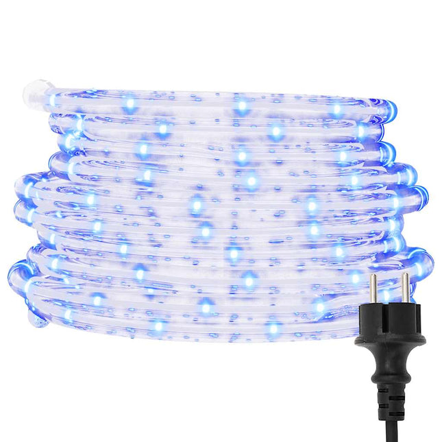 lyskæde 240 LED'er 10 m PVC koldt hvidt lys