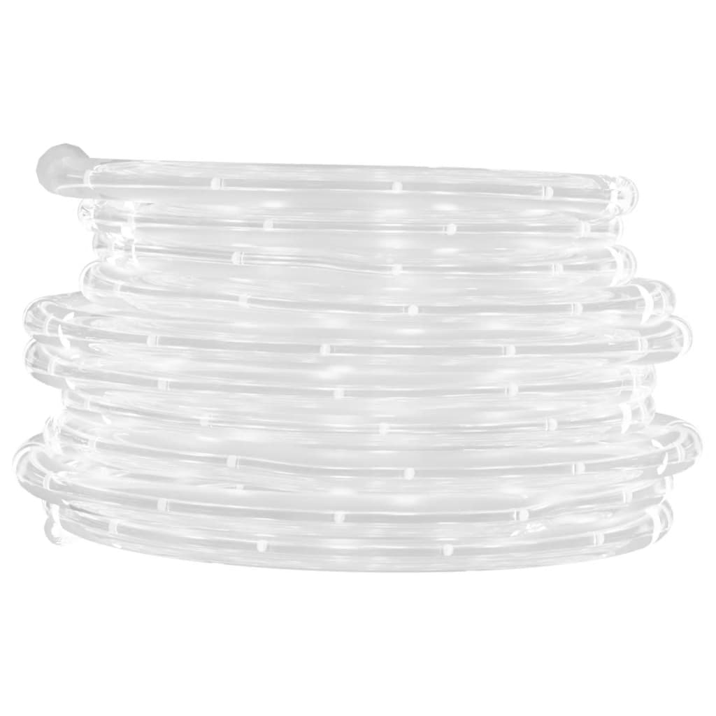 lyskæde med 1200 LED'er 50 m PVC flerfarvet lys