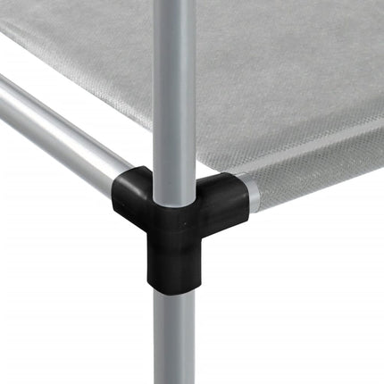 opbevaringsreol over vaskemaskine 87x55x90,5 cm jern grå