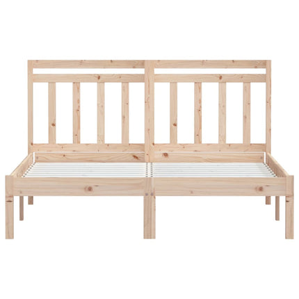 sengeramme 150x200 cm King Size massivt træ