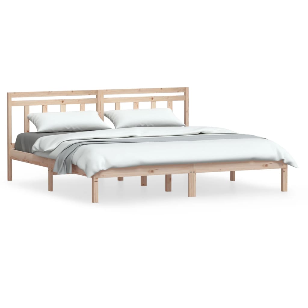 sengeramme 180x200 cm Super King massivt træ