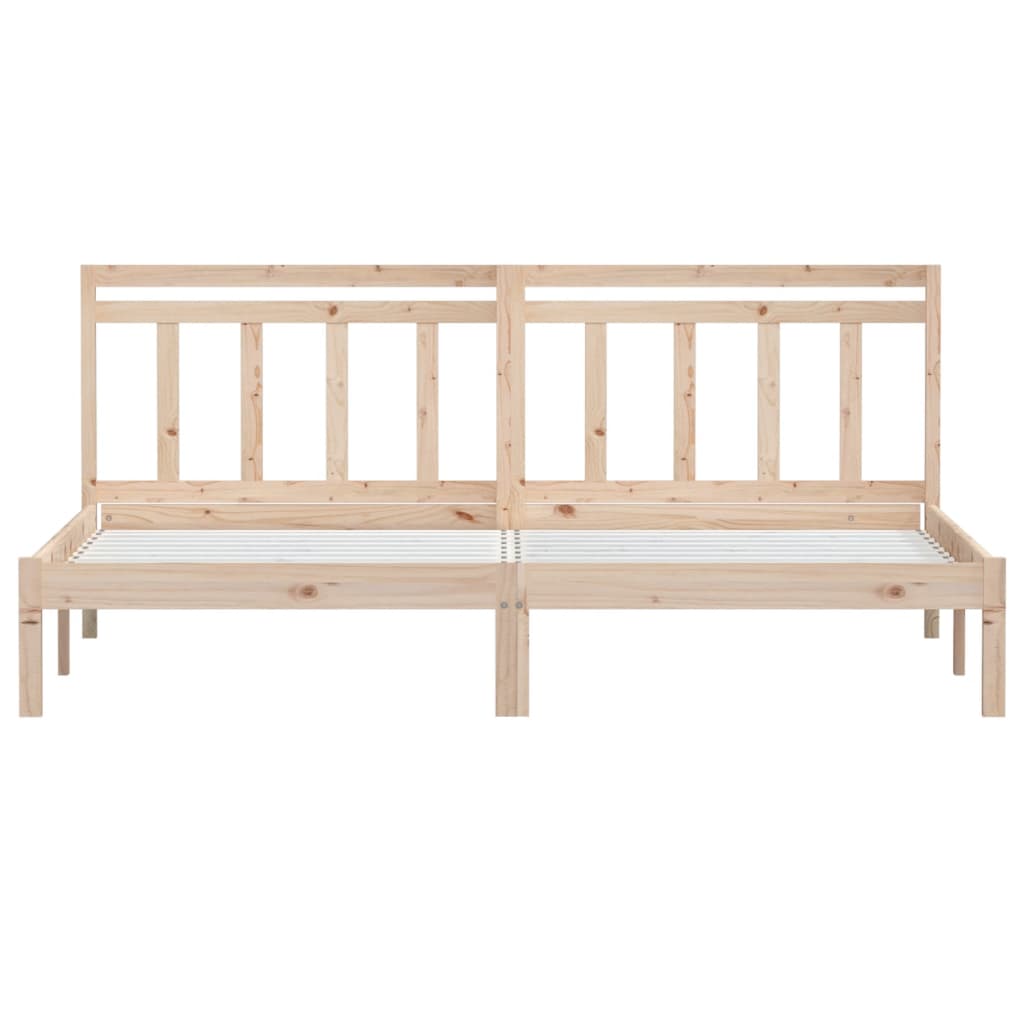 sengeramme 180x200 cm Super King massivt træ