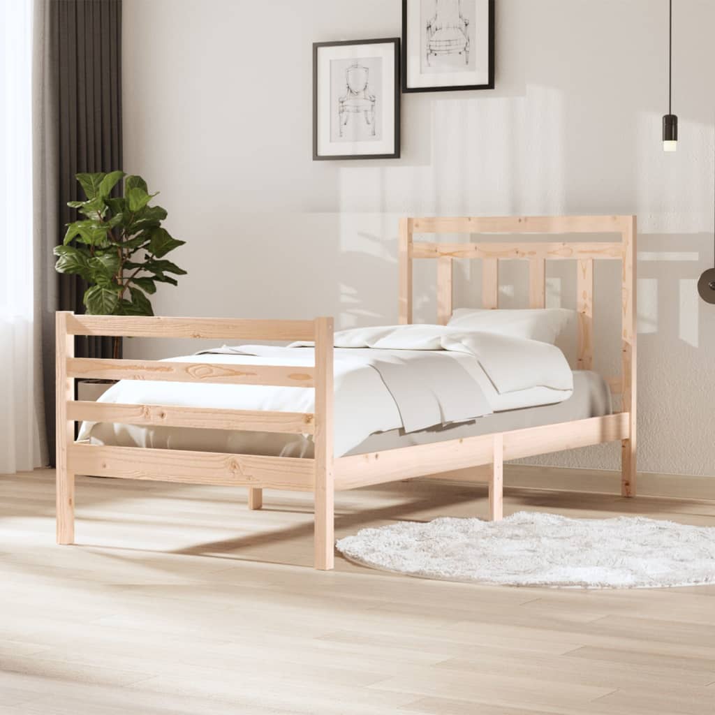 sengeramme 100x200 cm massivt træ