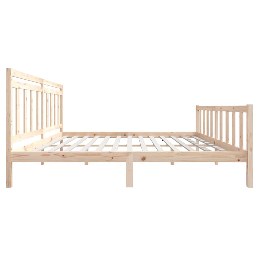 sengeramme 180x200 cm Super King massivt træ