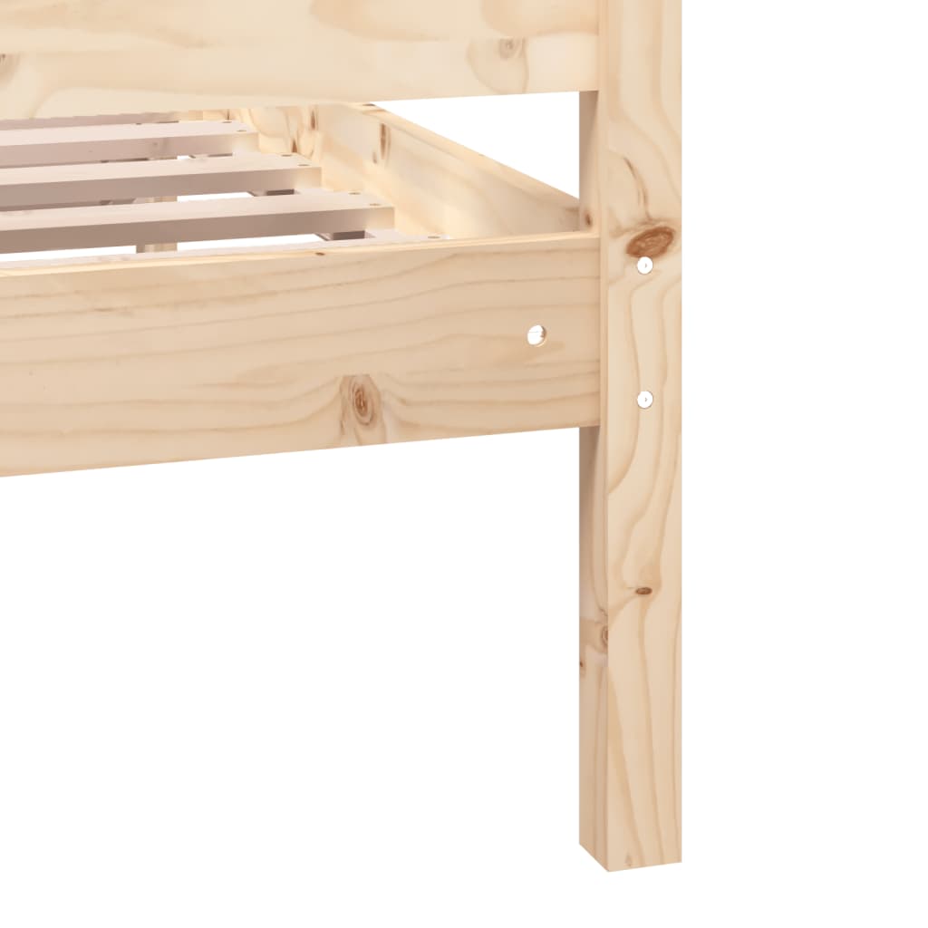 sengeramme 180x200 cm Super King massivt træ