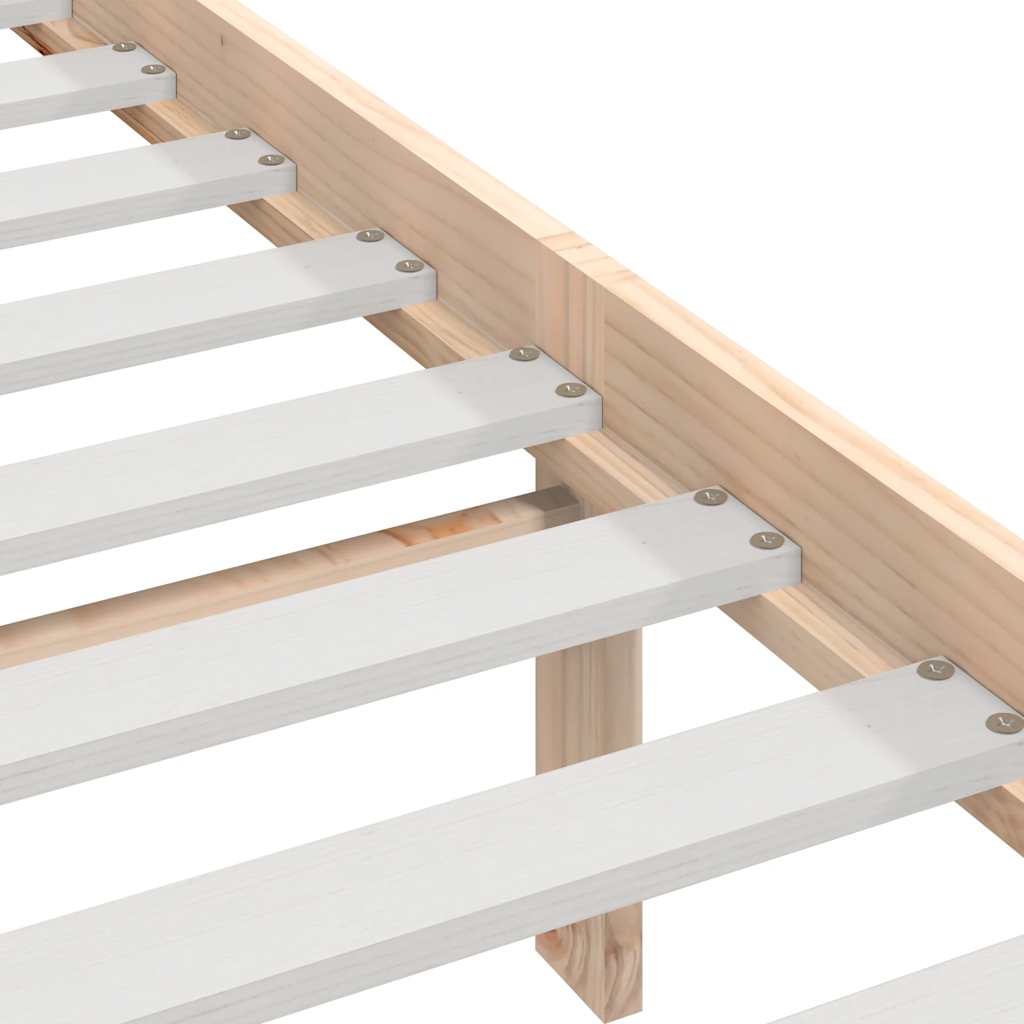 sengeramme 90x190 cm massivt fyrretræ