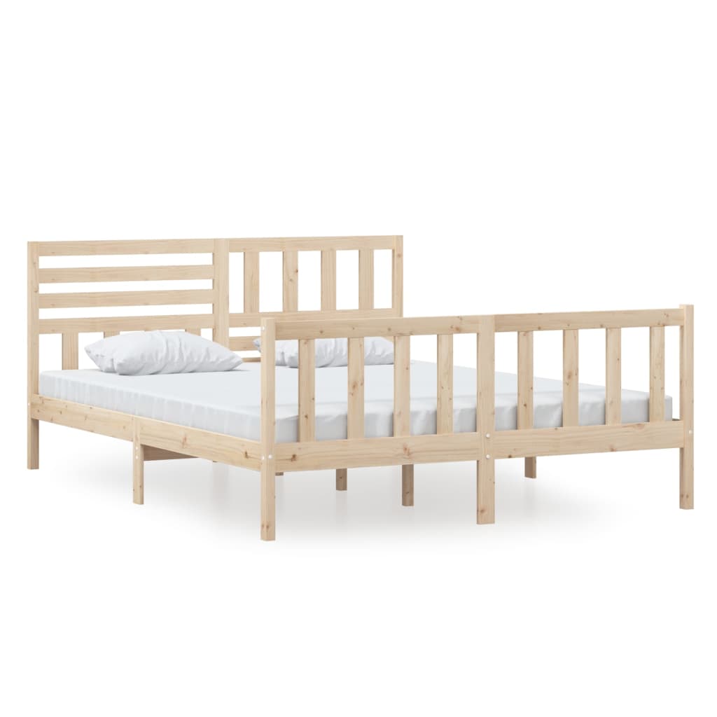 sengeramme 160x200 cm massivt træ