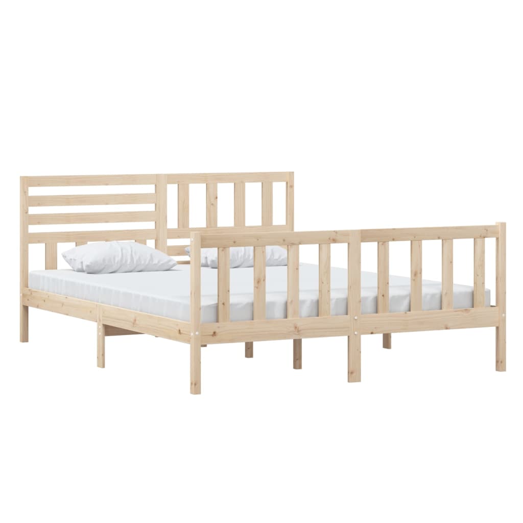 sengeramme 160x200 cm massivt træ