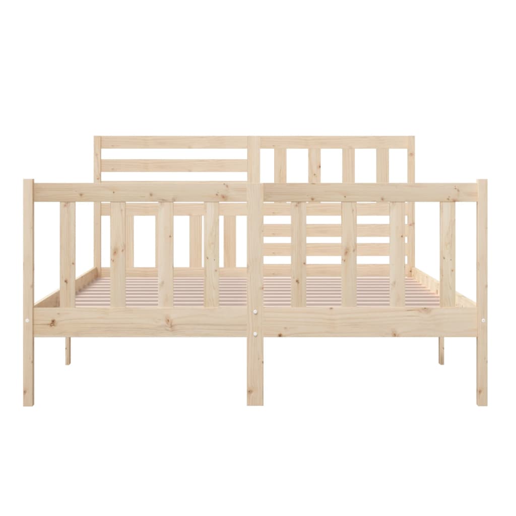 sengeramme 160x200 cm massivt træ
