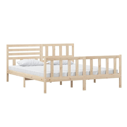sengeramme 180x200 cm Super King massivt træ