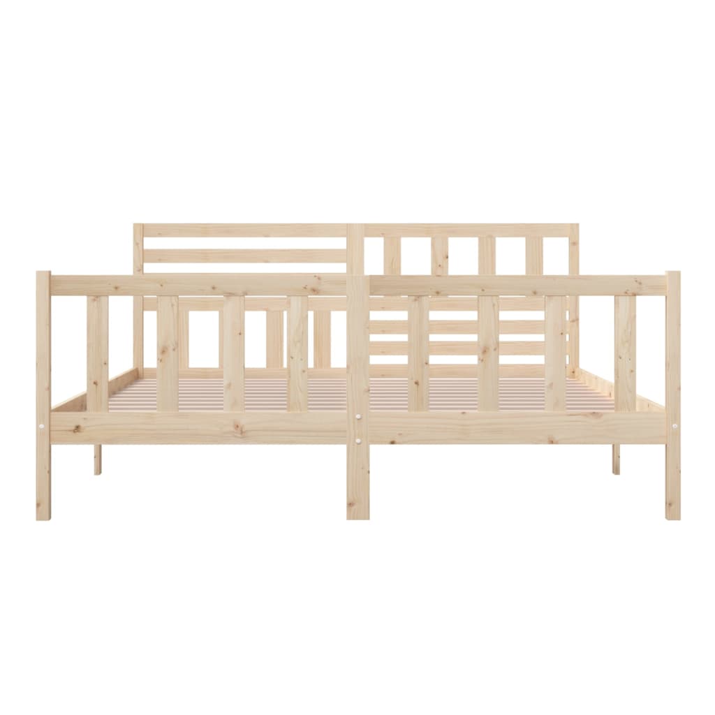 sengeramme 180x200 cm Super King massivt træ