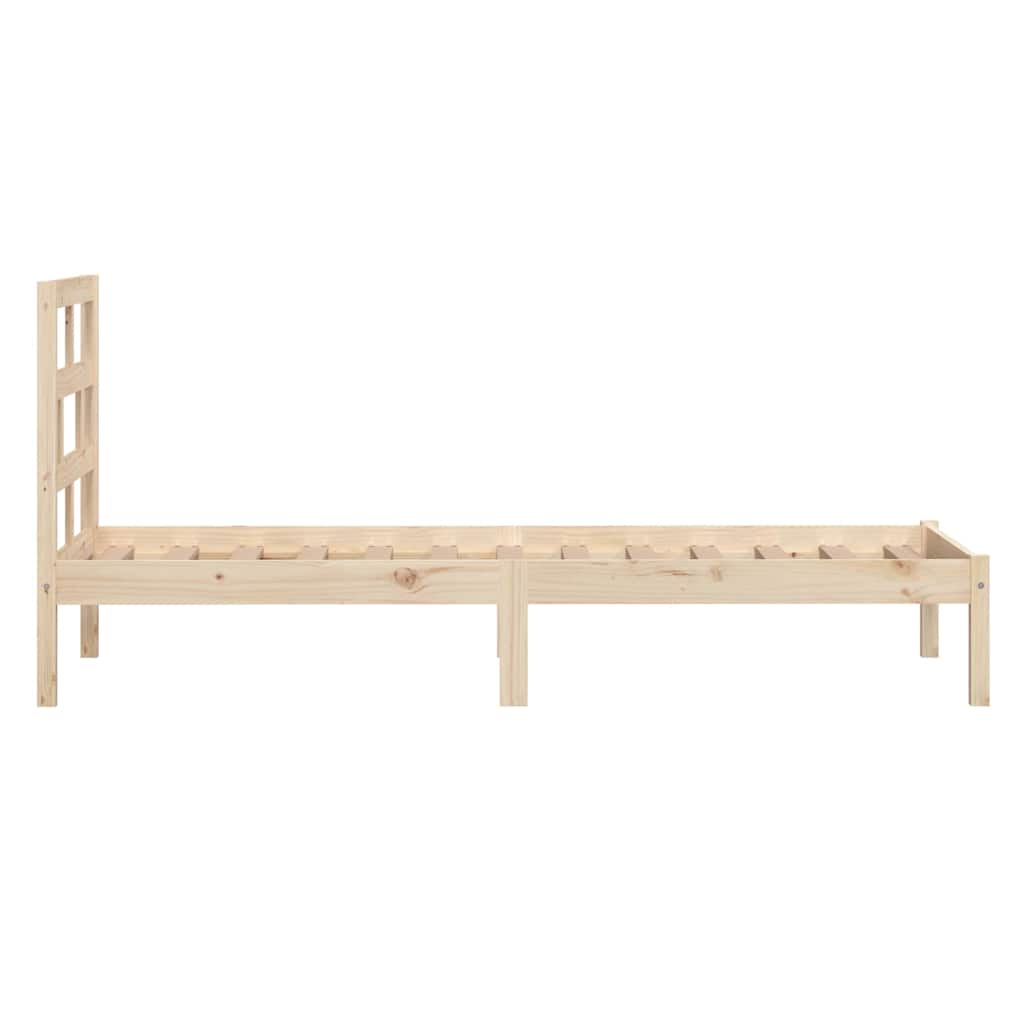 sengeramme 75x190 cm Small Single massivt træ