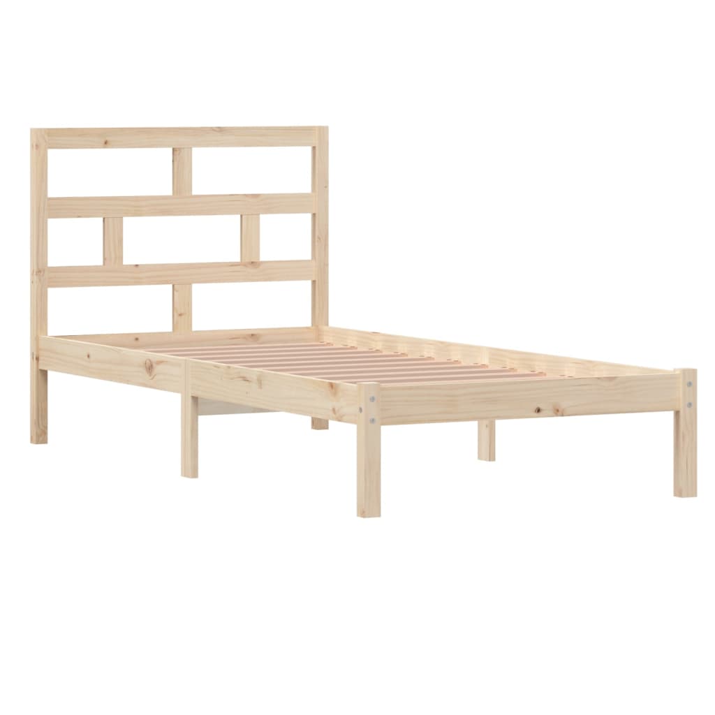 sengeramme 90x190 cm Single massivt træ