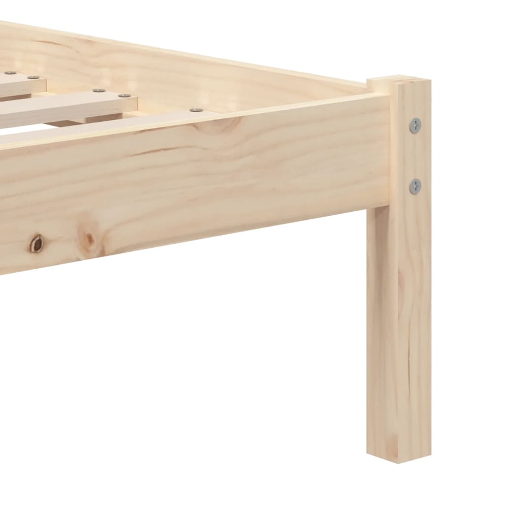 sengeramme 90x190 cm Single massivt træ