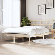 sengeramme 140x190 cm massivt fyrretræ