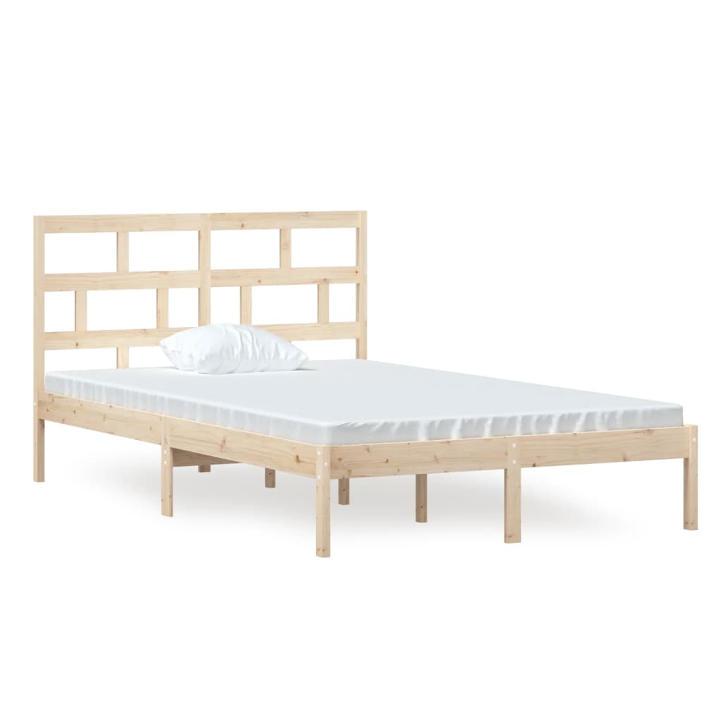 sengeramme 120x200 cm massivt fyrretræ
