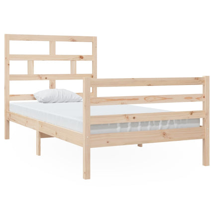 sengeramme 100x200 cm massivt træ